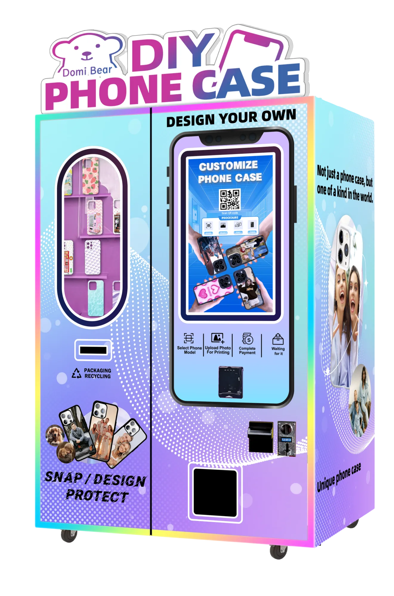 Phone Case Printing Vending Machine view 2