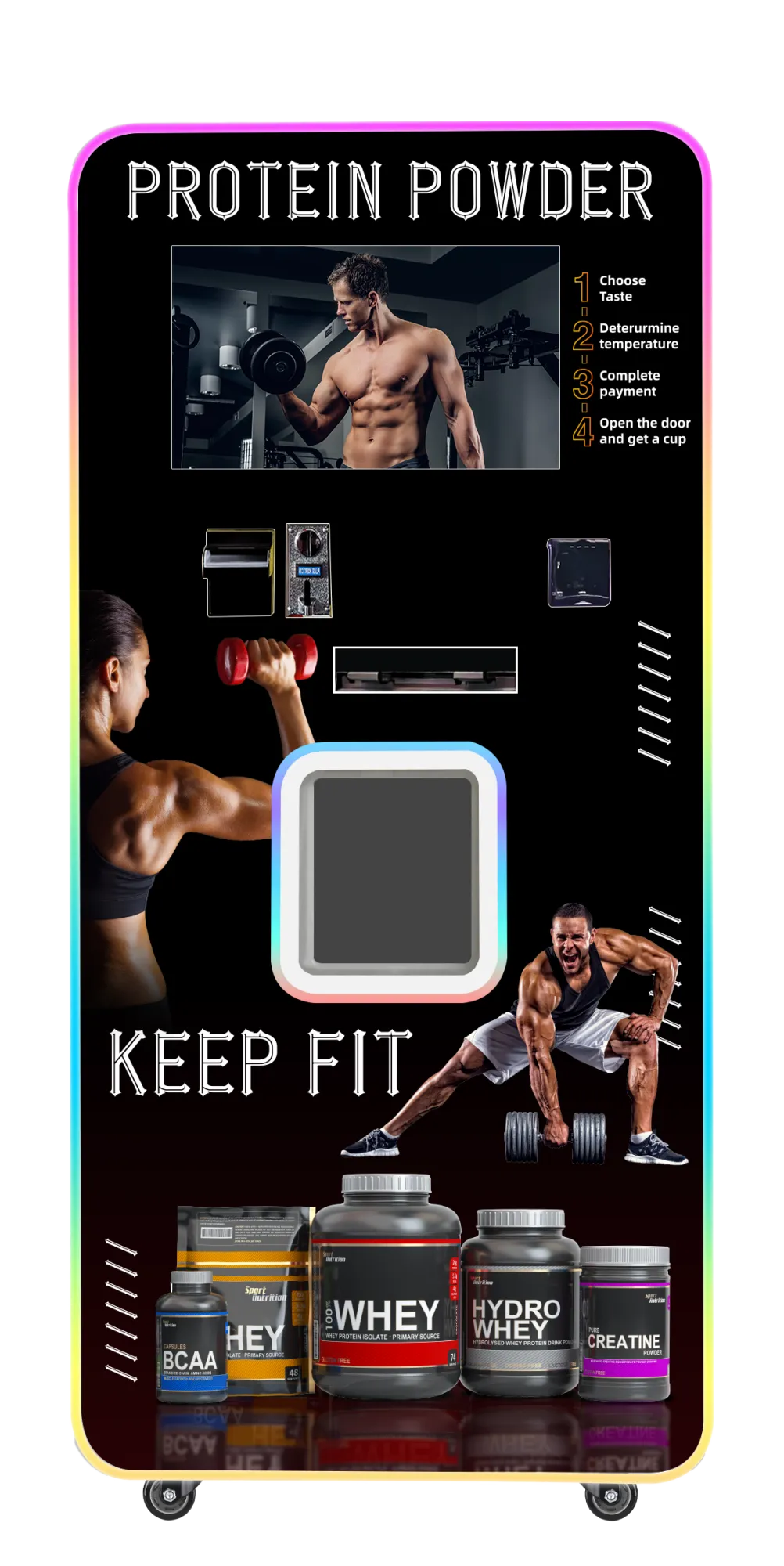Protein Powder Shake Vending Machine